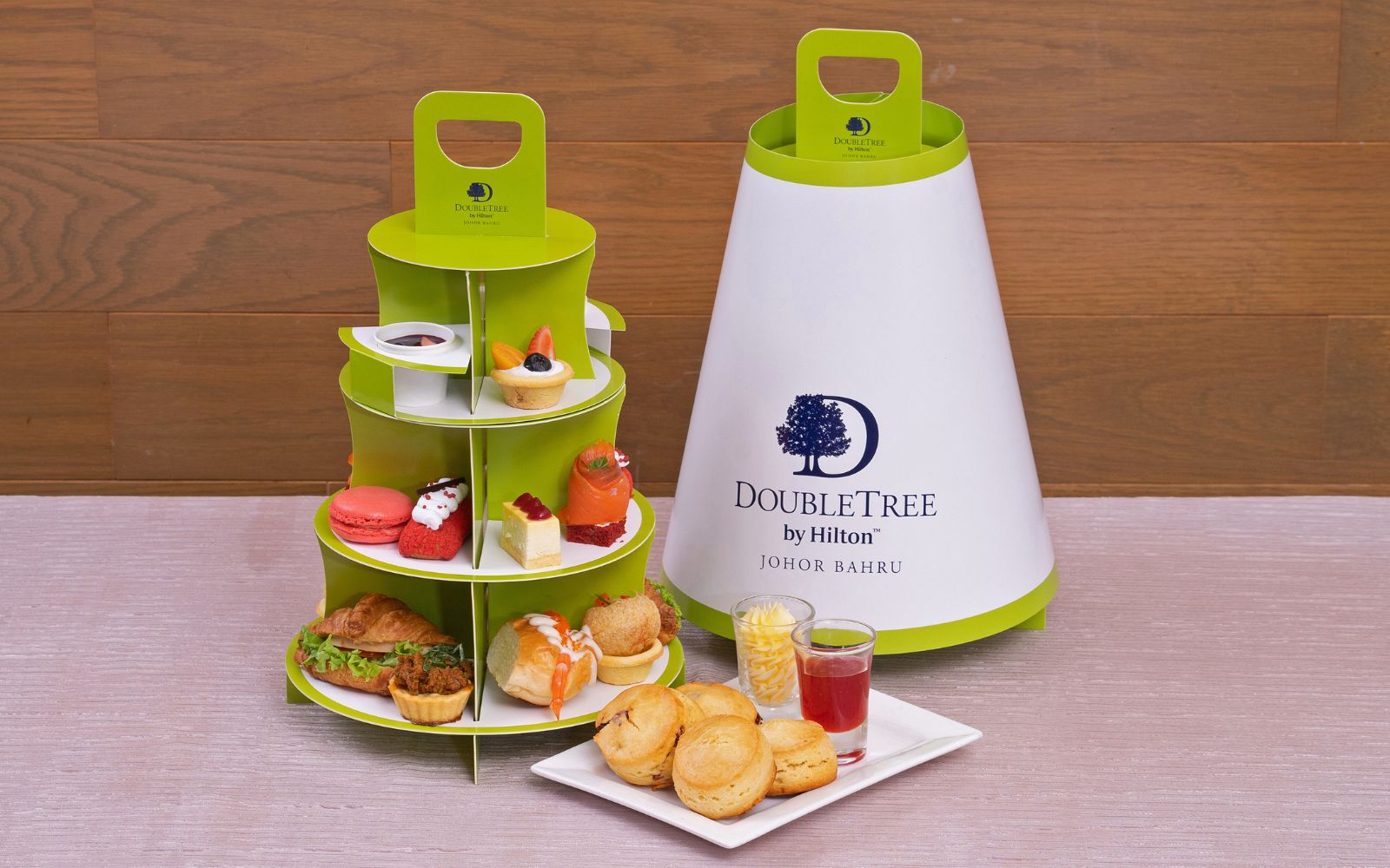 high tea delivery and takeaway set