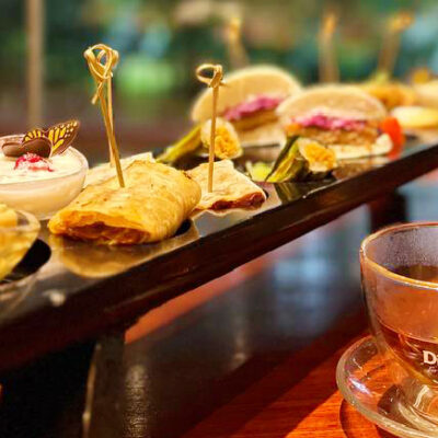 Enjoy a variety of Malaysian High Tea delights at Axis Lounge