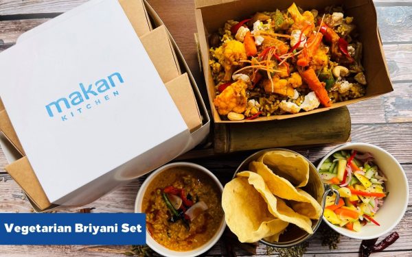 Vegetarian Briyani Set