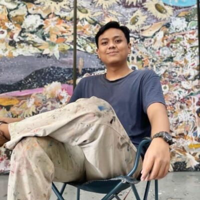 Painting workshop with Fadzril Fakaruddin