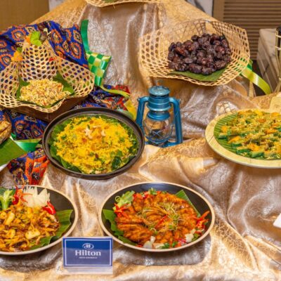 Buffet ramadan assorted of malaysian dishes