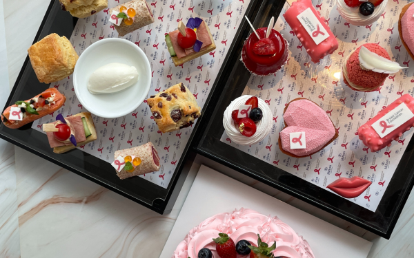 Tantalized your tastebud with sweet and savoury delights at the lounge high tea
