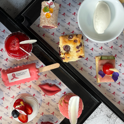 Tantalized your tastebud with sweet and savoury delights at the lounge high tea