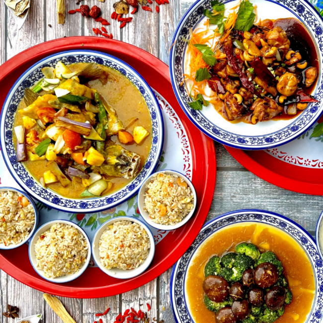 Chinese Dulang Set Makan Kitchen DoubleTree Putrajaya