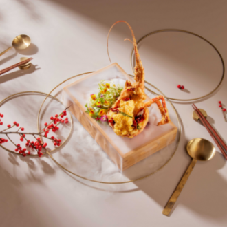 Conrad Centennial Singapore Golden Peony Lobster Dish