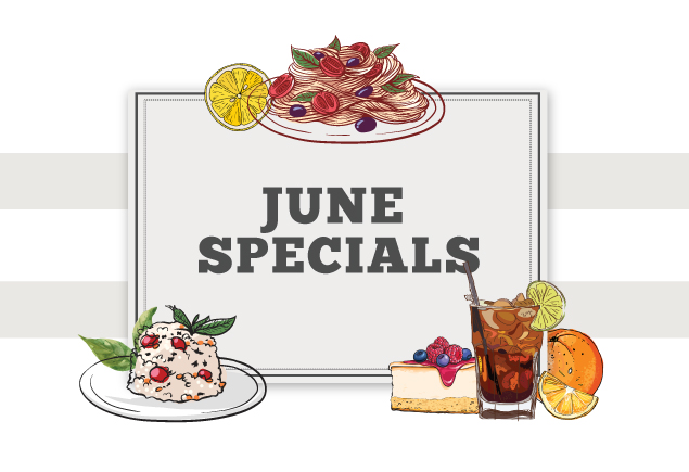 June Specials artwork