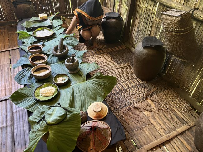 A glimpse into the everyday life of the people in Mari-mari Cultural Village