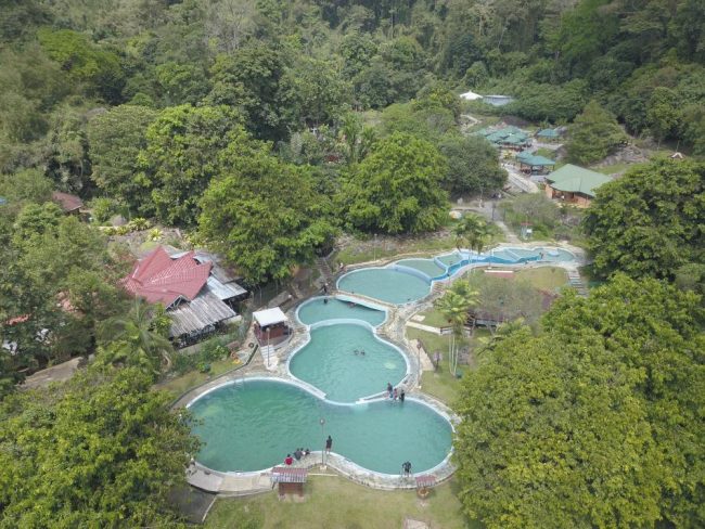 Bird's eye view of Kinabalu National Park