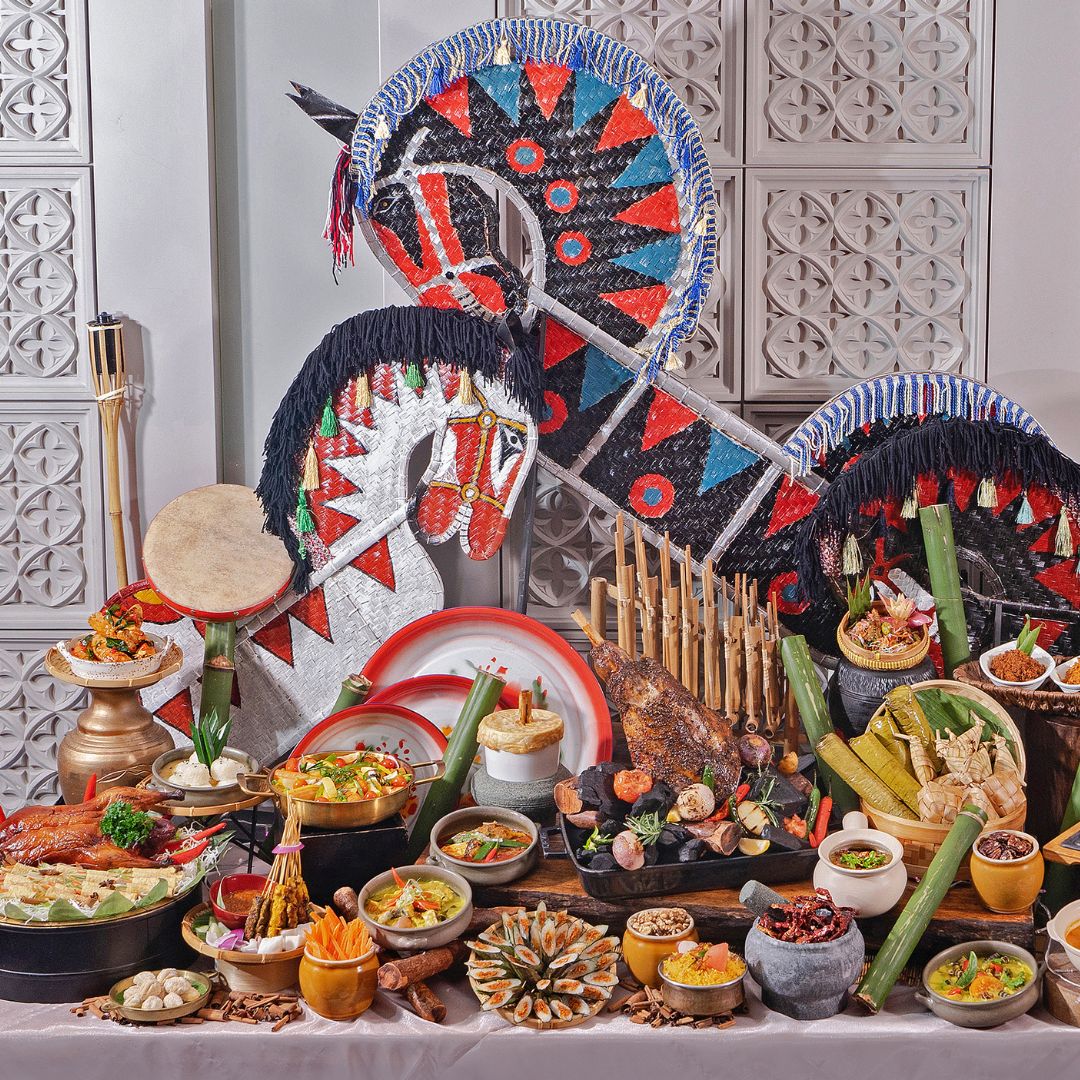 A spread of Ramadan buffet.
